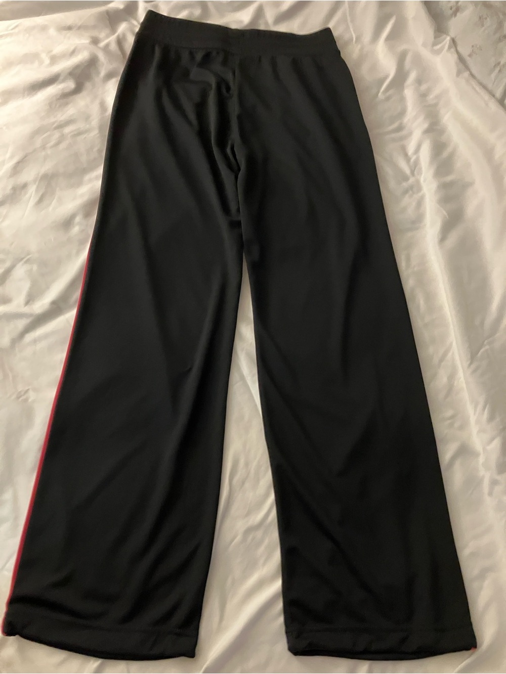 Nike Black Dri-Fit Track Pants with Pink Piping - Picture 5 of 7